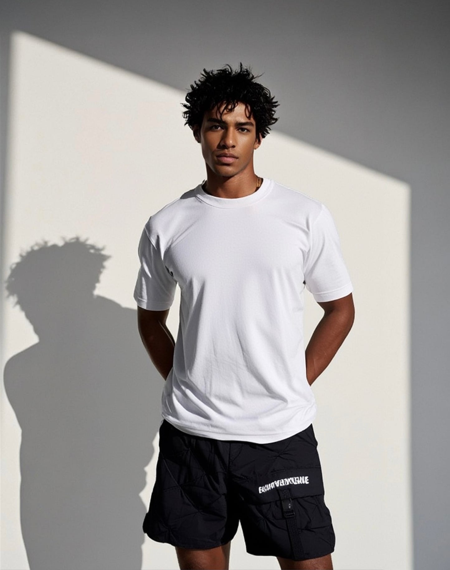 Black Cargo Shorts