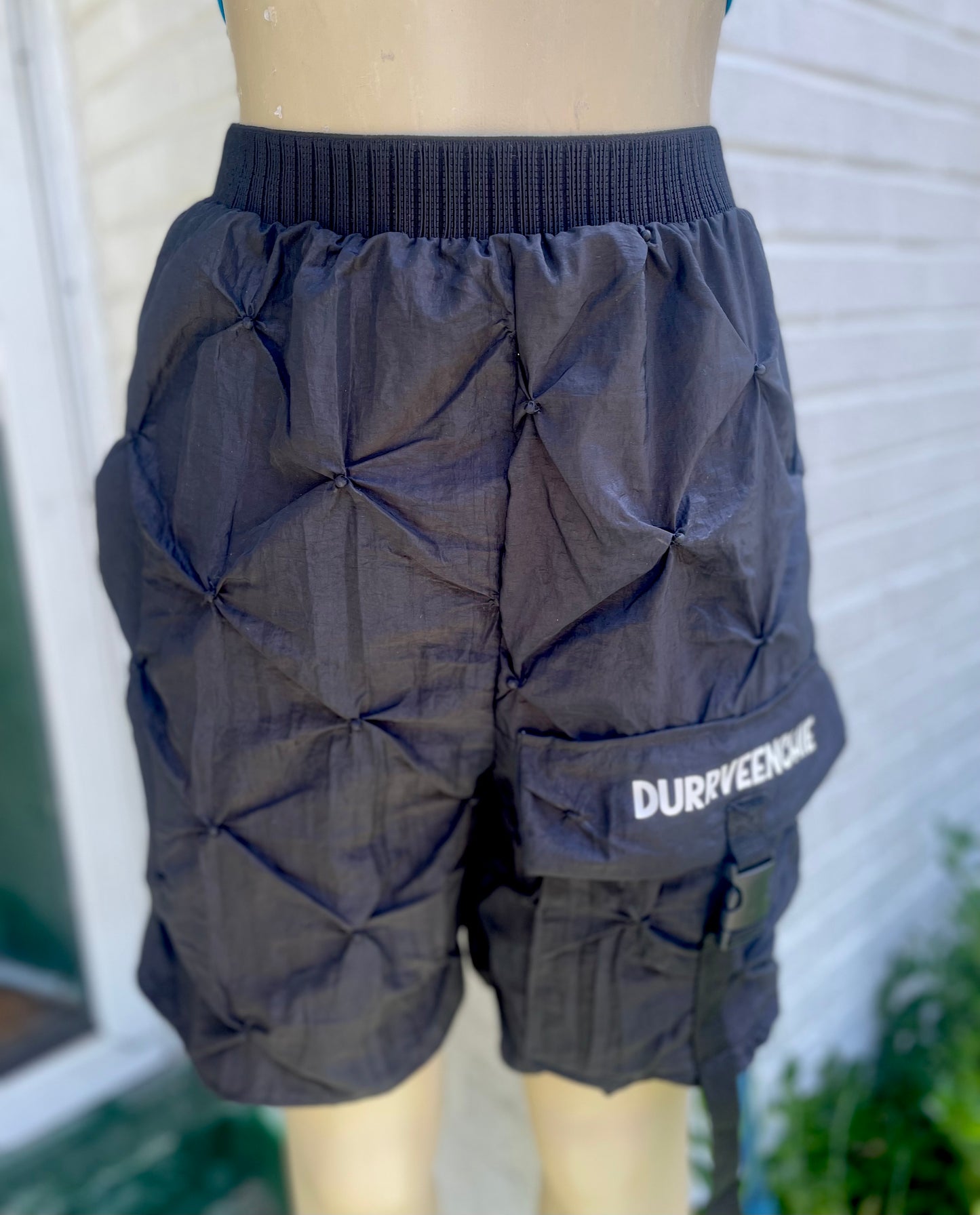 Black Cargo Shorts
