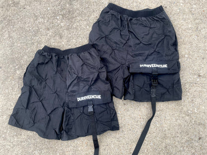 Black Cargo Shorts