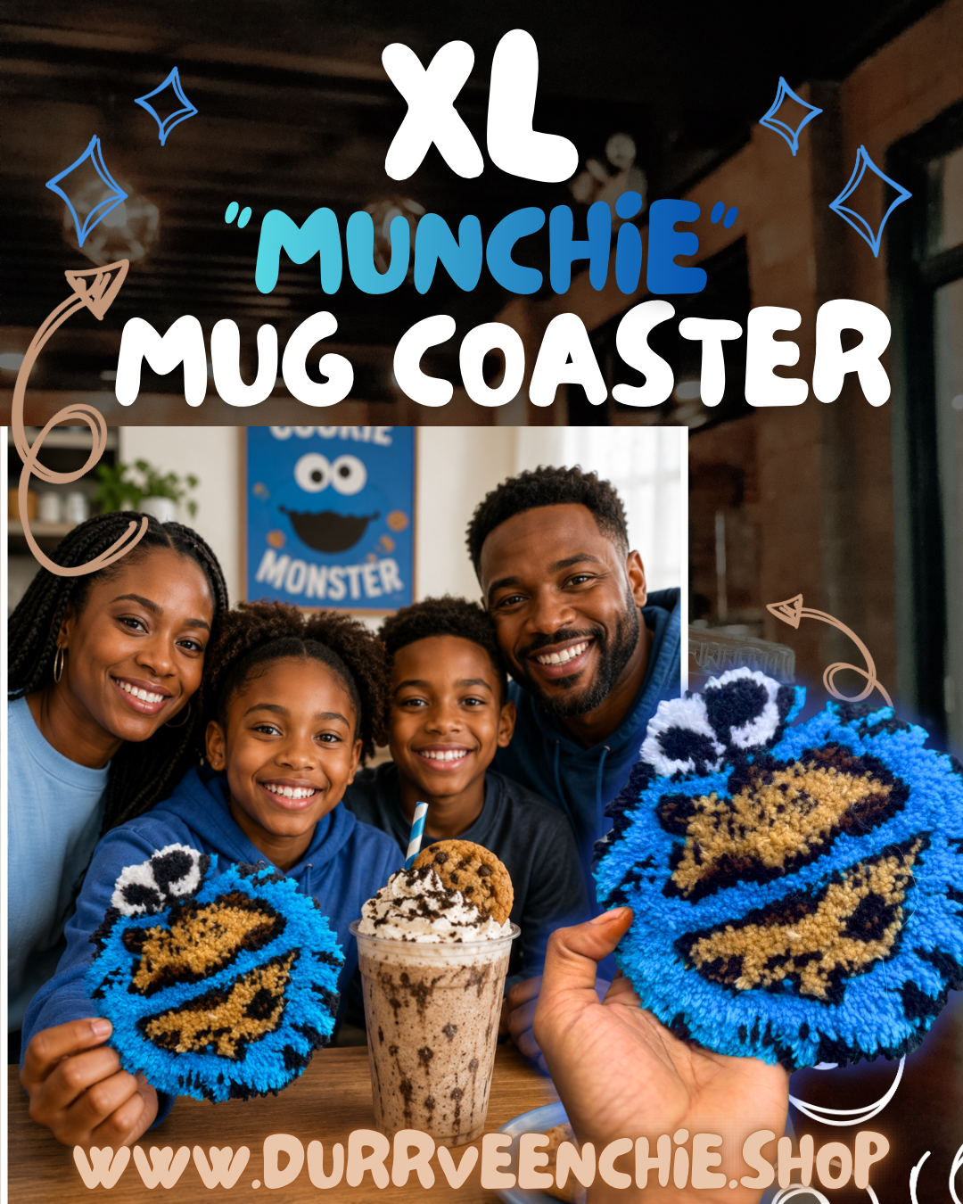 XL “Munchie”Coaster 🍪