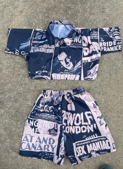 Tabloid Short Set📰