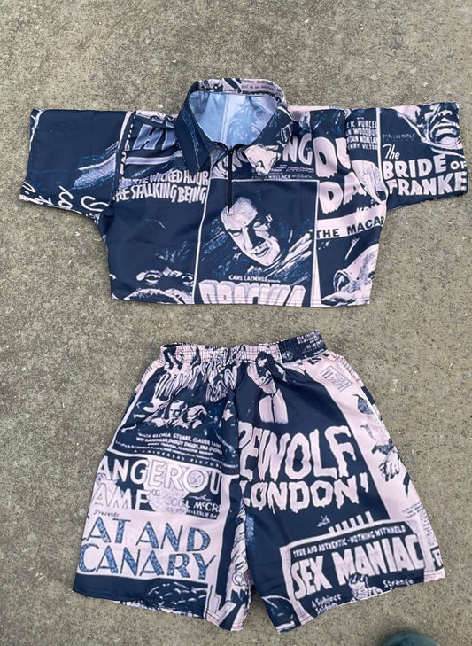 Tabloid Short Set📰
