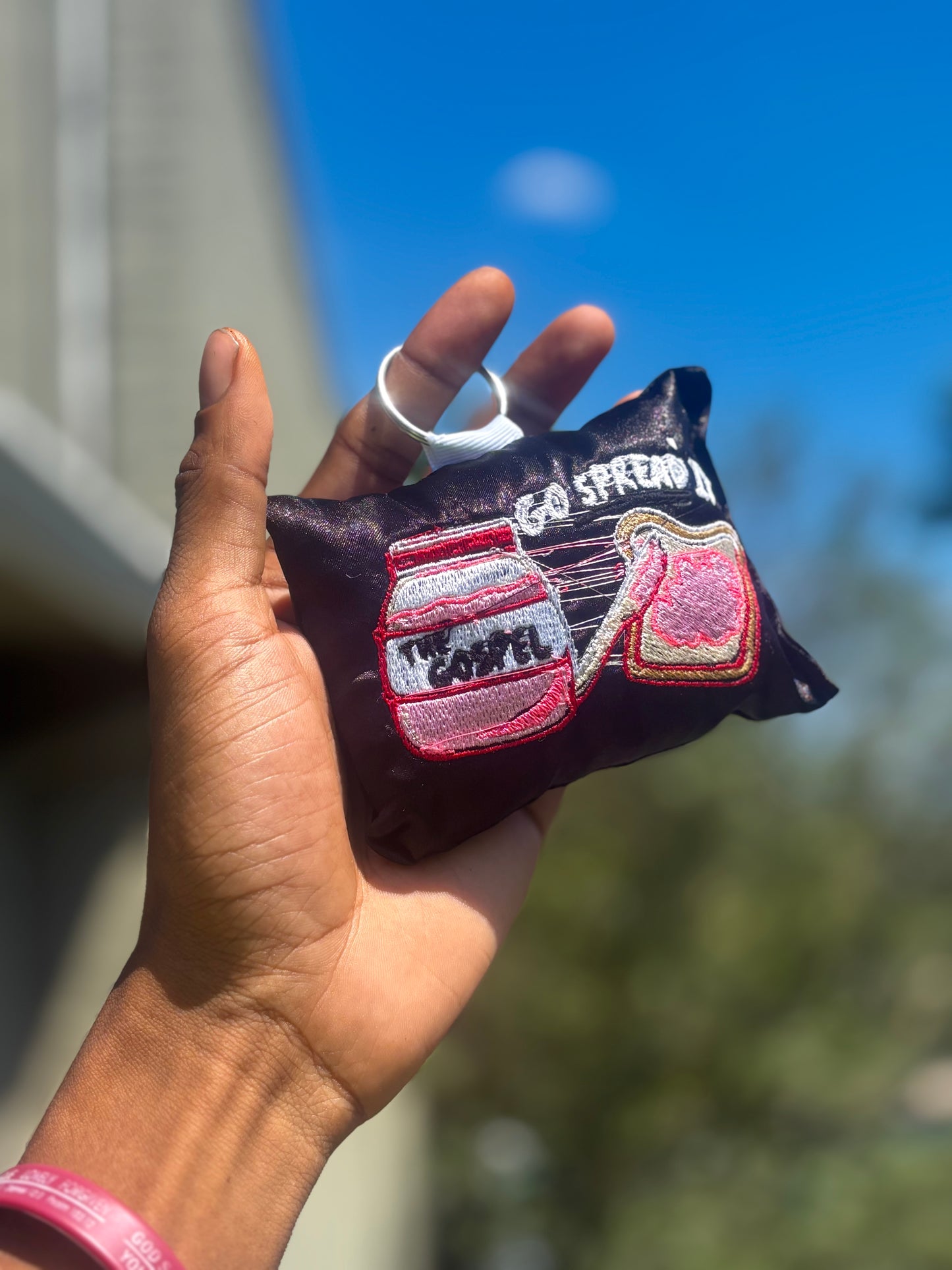 Go Spread The Gospel Pillow Keychain 🩷